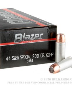 Blazer 44 Special 200gr JHP — 1000 round pack