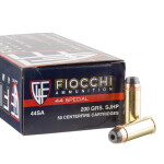 Fiocchi 44 Special 200gr SJHP 50 Rounds — 50 round pack
